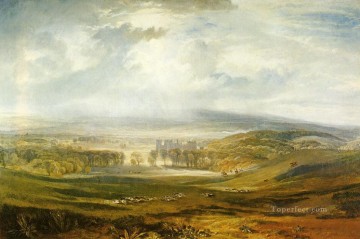 Turner Painting - Castillo de Raby, la sede del conde de Darlington, paisaje Turner